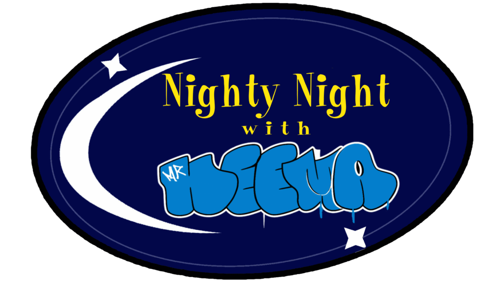 Nighty Night with misterHEEMA logo.